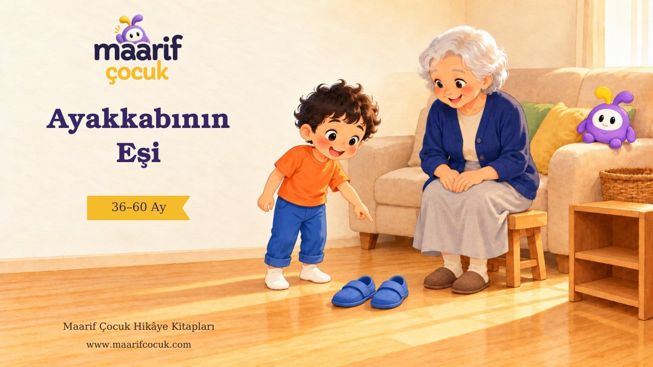 Ayakkabının Eşi — Maarif Çocuk kitap kapağı