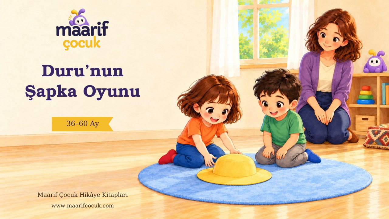 Duru'nun Şapka Oyunu — Maarif Çocuk kitap kapağı