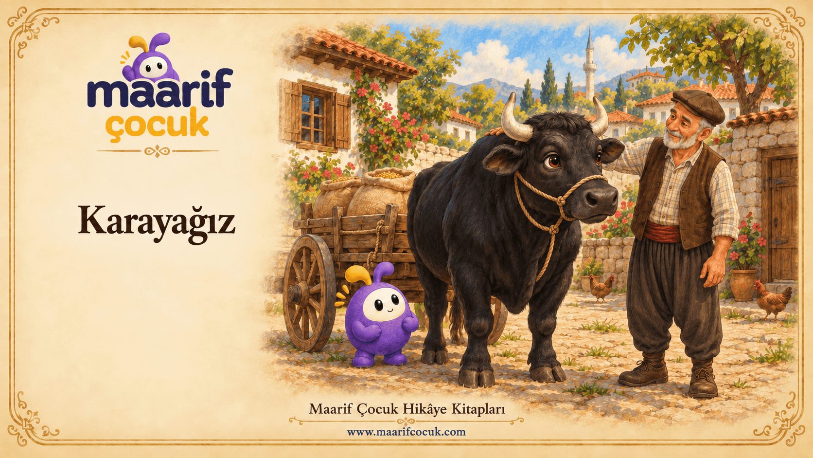 Karayağız — Maarif Çocuk kitap kapağı